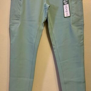NWT Women’s Green Carhartt Force Fitted Lightweight Utility Leggings Size S